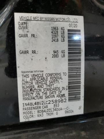 1N4BL4BV2LC258982 Nissan ALTIMA S