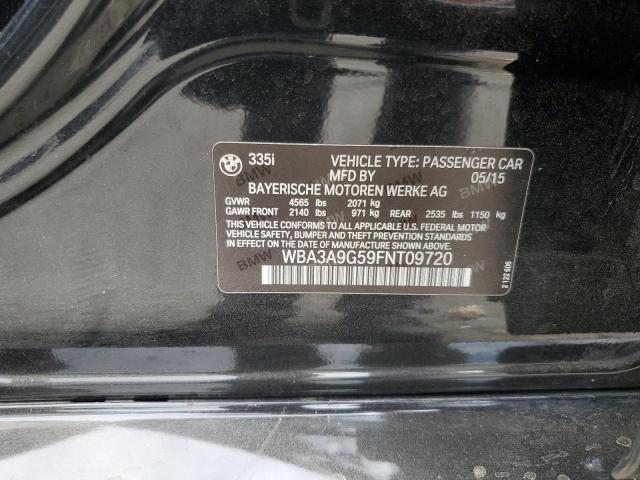 WBA3A9G59FNT09720 BMW 335 I