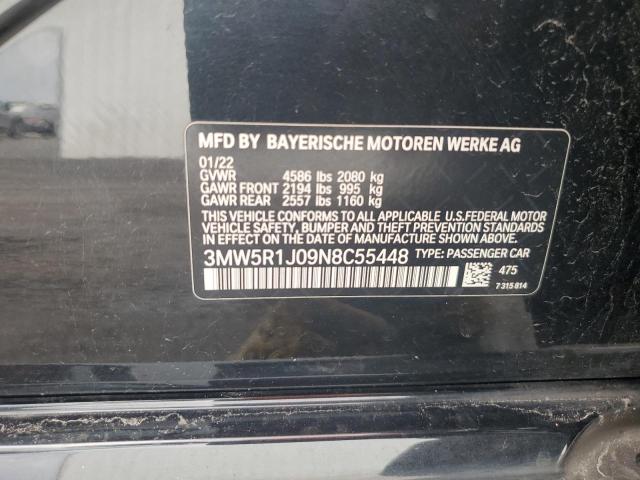 3MW5R1J09N8C55448 BMW 330I