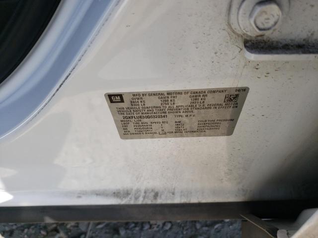 2GKFLUE30G6320341 GMC Terrain Slt