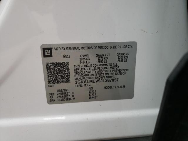 3GKALMEV9JL367057 GMC Terrain Sle