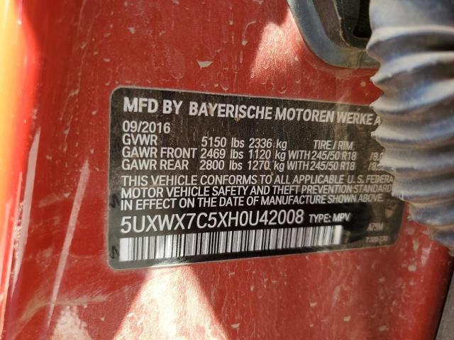 5UXWX7C5XH0U42008 BMW X3 Xdrive35i
