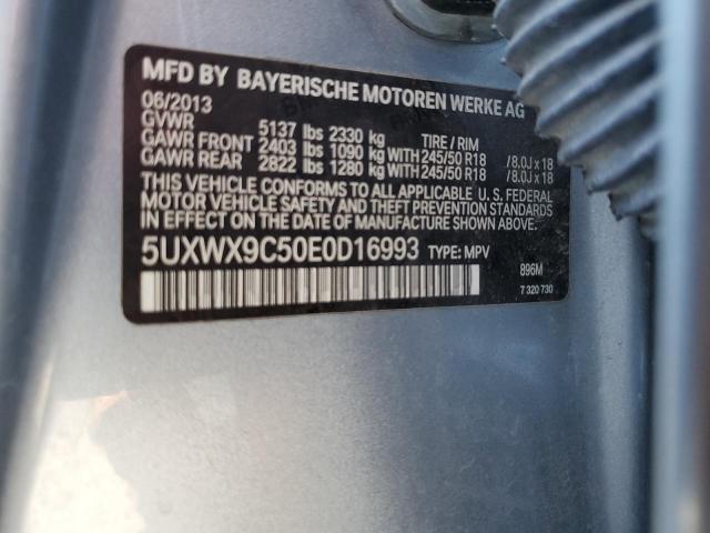 5UXWX9C50E0D16993 BMW X3 Xdrive28i