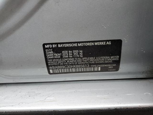 WBA8B9C30HK885613 BMW 330 I