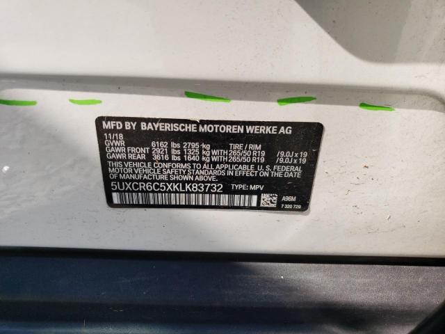 5UXCR6C5XKLK83732 BMW X5 Xdrive40i