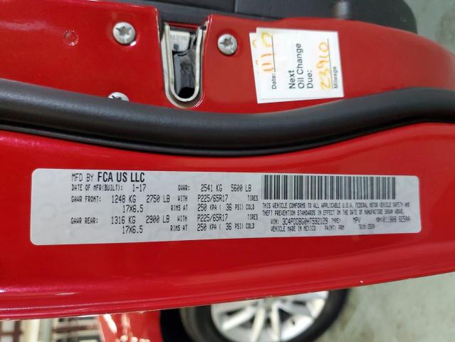 3C4PDDBG0HT592129 Dodge Journey Sxt