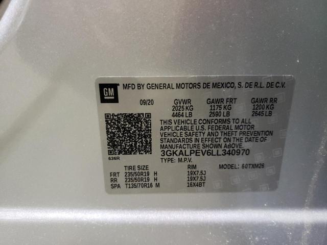3GKALPEV6LL340970 GMC Terrain Slt