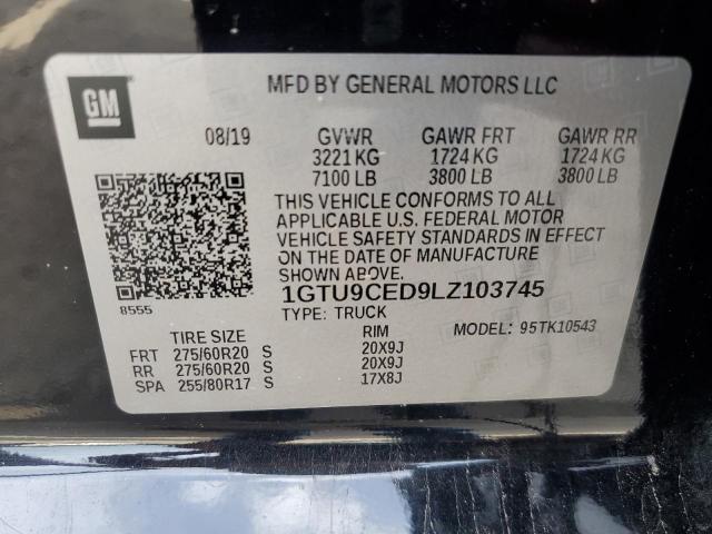 1GTU9CED9LZ103745 GMC Sierra K1500 Elevation