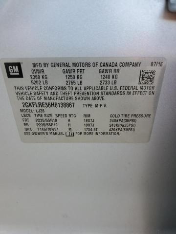 2GKFLRE36H6138867 GMC Terrain Denali