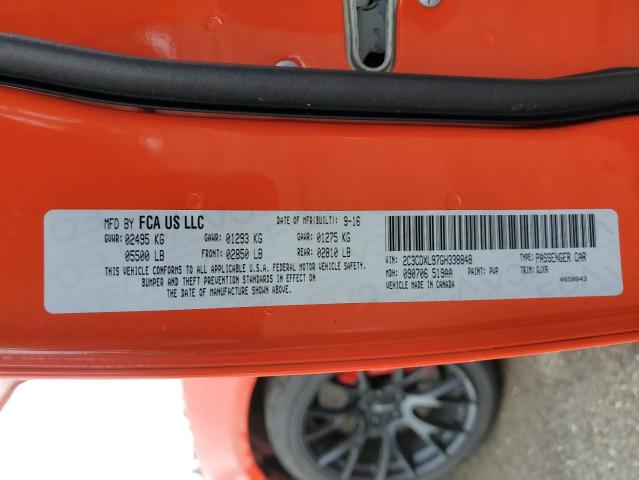 2C3CDXL97GH338848 Dodge Charger Srt Hellcat