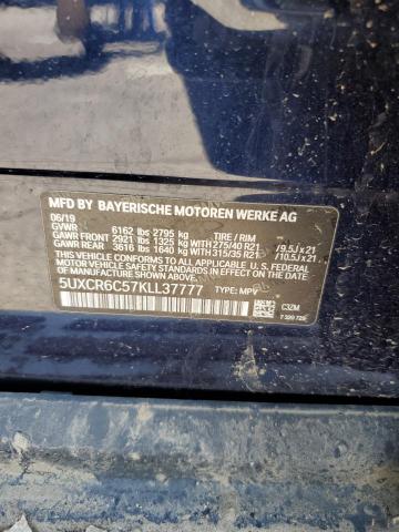 5UXCR6C57KLL37777 BMW X5 Xdrive40i