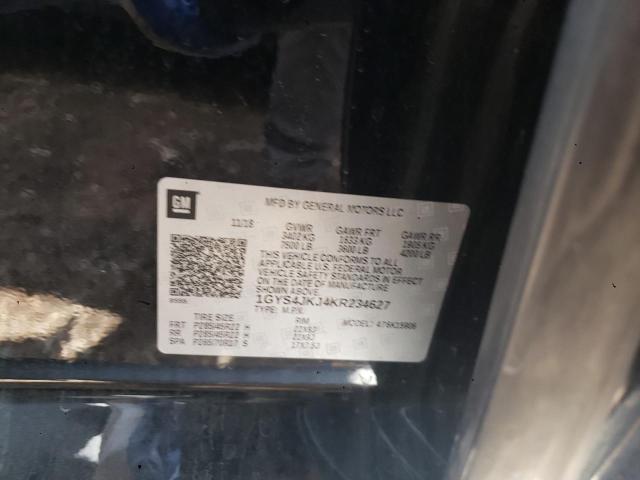 1GYS4JKJ4KR234627 Cadillac Escalade Esv Premium Luxury