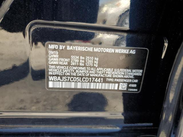 WBAJS7C05LCD17441 BMW M550xi