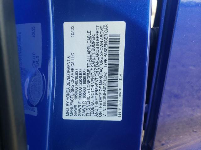 19UDE4H64PA012242 Acura Integra A-spec Tech