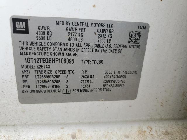 1GT12TEG8HF106095 GMC Sierra K2500 Slt