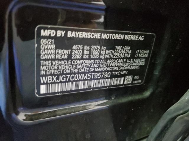 WBXJG7C0XM5T95790 BMW X1 Sdrive28i