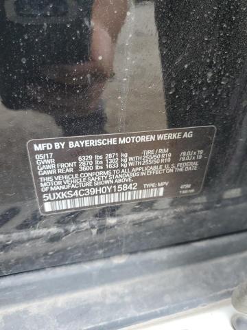 5UXKS4C39H0Y15842 BMW X5 Xdrive35d