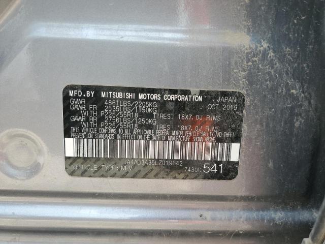 JA4AD3A35LZ019642 Mitsubishi Outlander