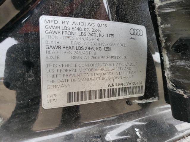 WA1UFAFL9FA105124 Audi A4 Allroad Premium Plus
