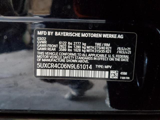 5UXCR4C06N9L61014 BMW X5 Sdrive 40i
