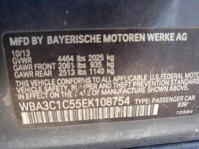 WBA3C1C55EK108754 BMW 328 I Sulev