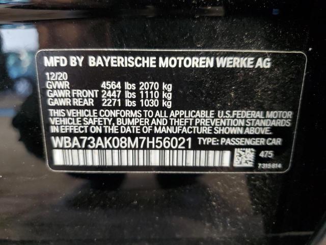 WBA73AK08M7H56021 BMW 228XI