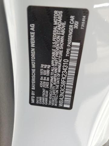 WBA3N3C58FK234310 BMW 428 I