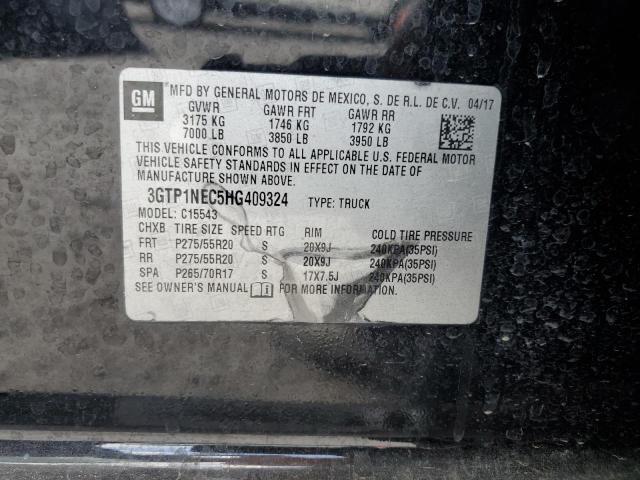 3GTP1NEC5HG409324 GMC Sierra C1500 Slt