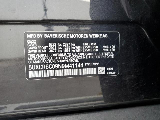 5UXCR6C09N9M41144 BMW X5 Xdrive40i