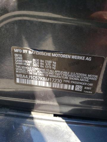 WBA4J1C57KBM17230 BMW 430i Gran Coupe