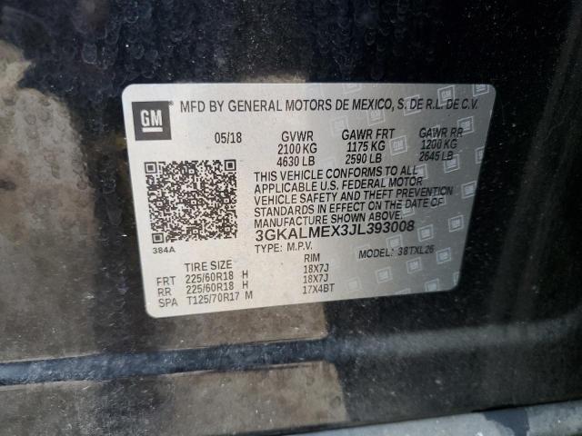3GKALMEX3JL393008 GMC Terrain Sle