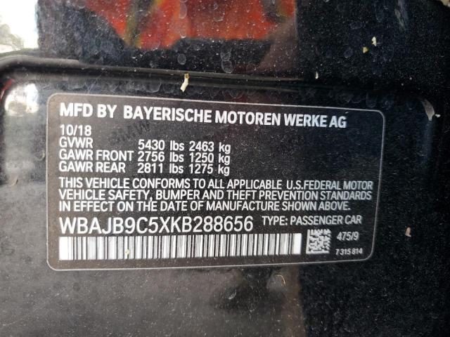 WBAJB9C5XKB288656 BMW M550xi