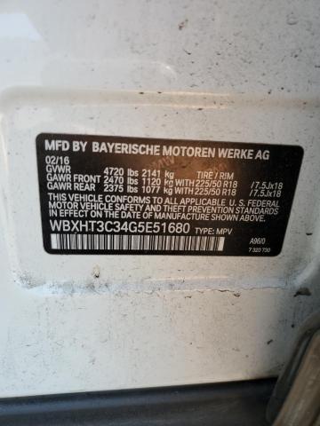 WBXHT3C34G5E51680 BMW X1 Xdrive28i