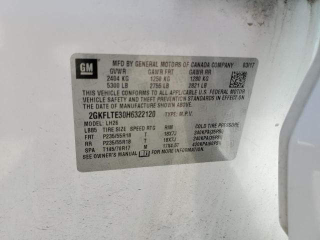 2GKFLTE30H6322120 GMC Terrain Sle