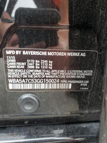 WBA5A7C53GG150024 BMW 528 XI