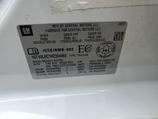 1GTV2LEC7HZ384483 GMC Sierra K1500