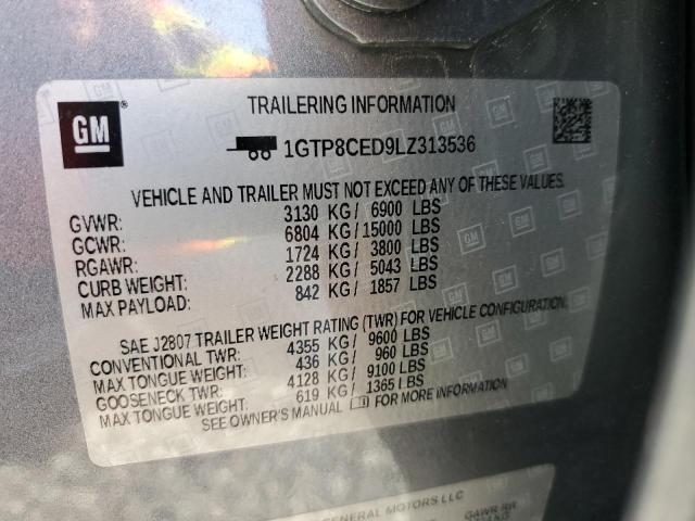 1GTP8CED9LZ313536 GMC Sierra C1500 Elevation
