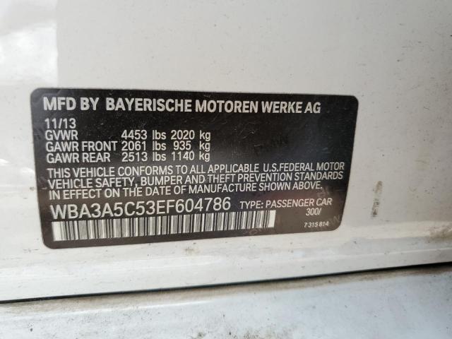 WBA3A5C53EF604786 BMW 328 I