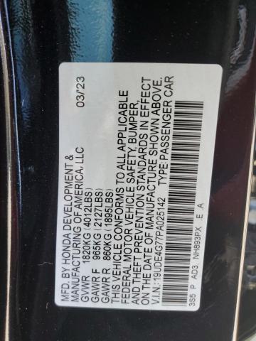 19UDE4G77PA025142 Acura Integra A-spec Tech