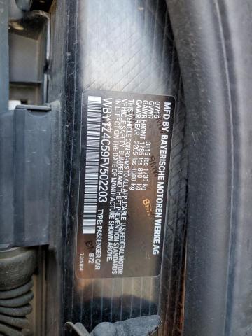 WBY1Z4C59FV502203 BMW I3 REX