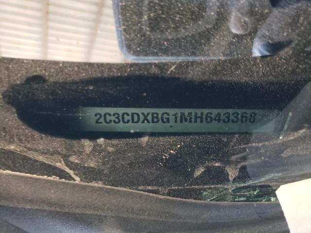 2C3CDXBG1MH643368 Dodge Charger Sxt