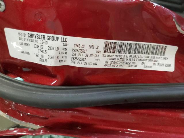 2C4RDGCG5ER254250 Dodge Grand Caravan Sxt