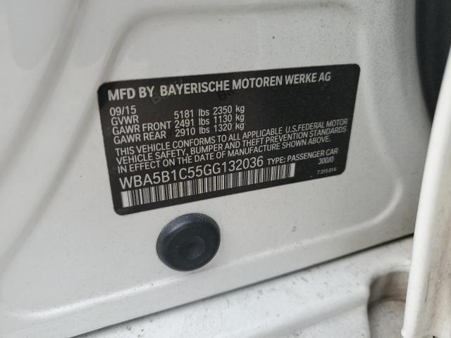 WBA5B1C55GG132036 BMW 535 I