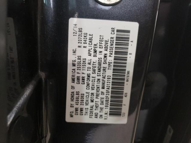 19UUB2F35FA013193 Acura TLX