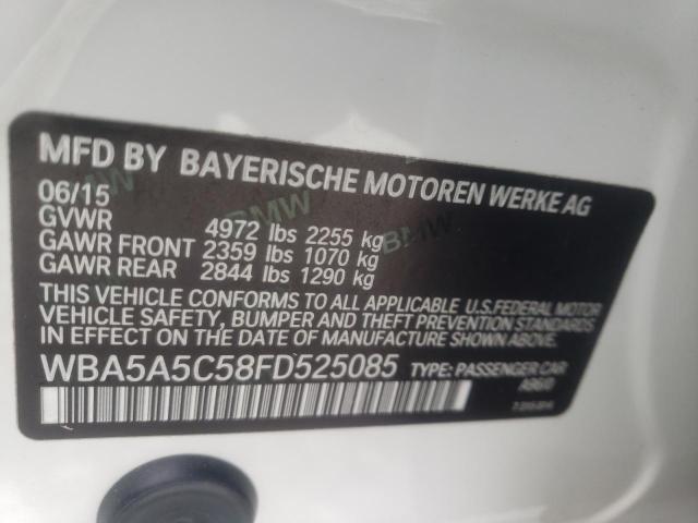 WBA5A5C58FD525085 BMW 528 I