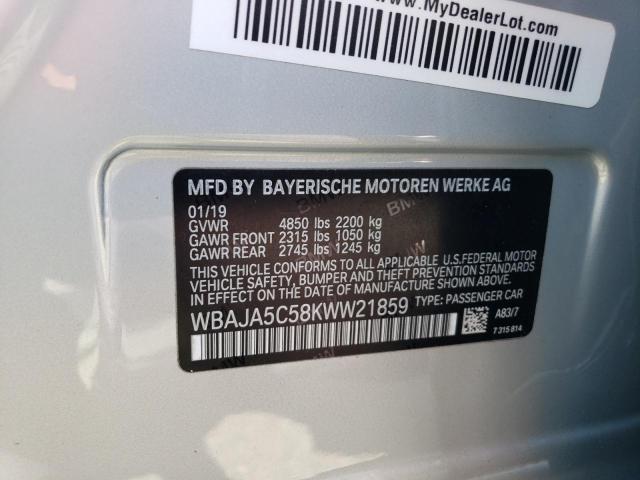 WBAJA5C58KWW21859 BMW 530 I