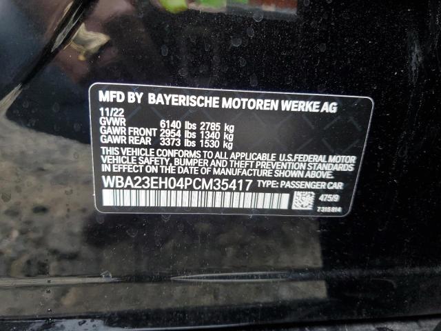 WBA23EH04PCM35417 BMW 740 I