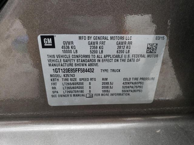 1GT120E85FF584432 GMC Sierra K2500 Denali