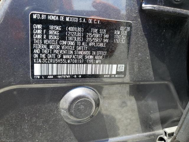 3CZRU5H55LM708197 Honda HR-V EX