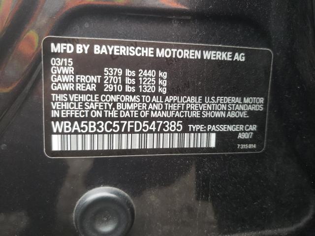 WBA5B3C57FD547385 BMW 535 XI